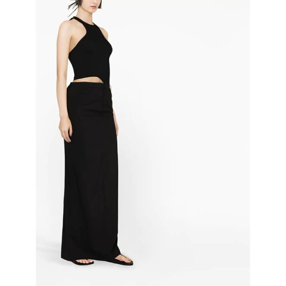 Christopher Esber Tailored Column Skirt in Black 8 Womens Long Pencil Straight - Picture 12 of 16